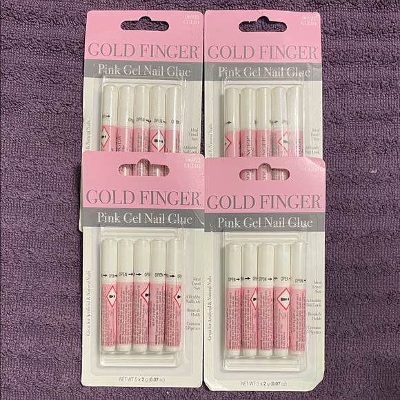Gold Finger Other - Gold Finger Pink Gel Nail Glue - Pink
